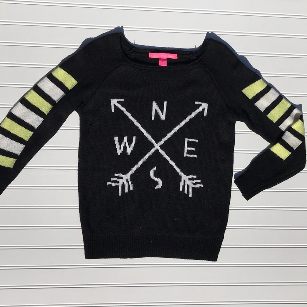 Direction Knitted sweater💜